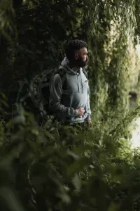 Korda Mindset Patch Hoodie | Heather Grey – 2XL – Kapucnis Horgász Pulóver