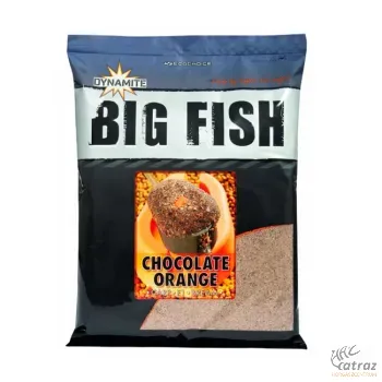 Dynamite Baits Big Fish Choco Orange Feeder Groundbait - Csoki - Narancs Etetőanyag 1,8kg