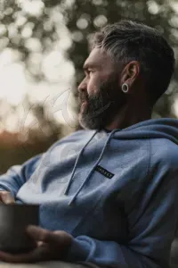 Korda Mindset Patch Hoodie | Heather Grey – 2XL – Kapucnis Horgász Pulóver