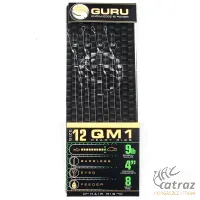 Guru Előkötött Feeder Horog Méret: 12 - Guru QM1 Standard Hair 4" (0.22mm)