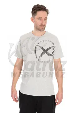 Matrix Large Mesh Logo T-Shirt Grey – XL – Horgász Póló