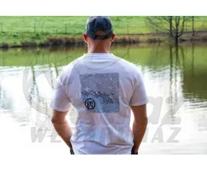 Preston White Reflect T-Shirt – 4XL – Fehér Nyári Horgász Póló