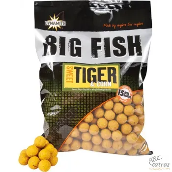 Dynamite Baits Big Fish Sweet Tiger & Corn Boilie 20 mm 1,8 kg - Dynamite Baits Édes Tigrismogyoró & Kukorica Bojli