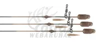 Fox Edges Camo Heli-Clip Rigs 50lb Leadcore - Fox Heli-Clip Végszerelék