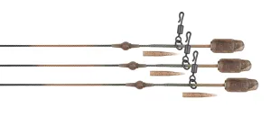 Fox Edges Camo Heli-Clip Rigs 50lb Leadcore - Fox Heli-Clip Végszerelék