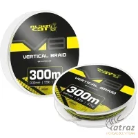 Black Cat V8 Vertical Braid 0,41mm 300m - Black Cat Fonott Harcsázó Zsinór Vertikális Módszerhez