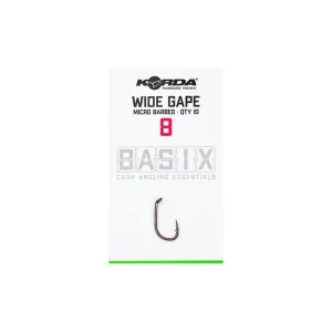 Korda Basix Wide Gape Pontyozó Horog - Méret: 8