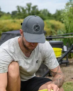 Matrix Faded Print Cap Dark Grey - Baseball Sapka