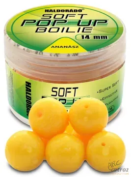 Haldorádó Super Soft Pop-Up Boilie 14mm - Ananász