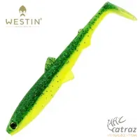 Westin Gumihal BullTeez Shadtail Fireflash - 9,5cm 7 gramm