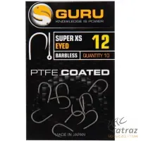 Guru Super XS Eyed Barbless Méret: 12 - Guru Szakállnélküli Feeder Horog