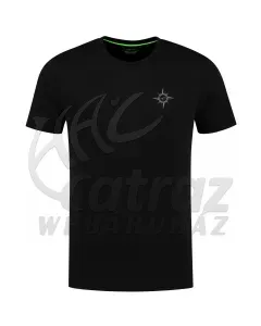 Korda Compass Tee Black – Fekete Horgász Póló