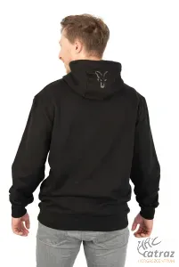 Fox LW Black/Camo Print Pullover Hoody - Fox Kapucnis Vékony Pulóver