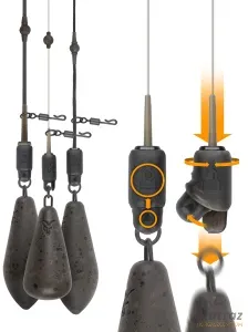 Fox Edges Naturals Heli-Clips - Fox Helikopter Szerelékhez Kapocs