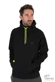 Matrix Hoody Black/Lime - Matrix Horgász Pulóver Black Edition