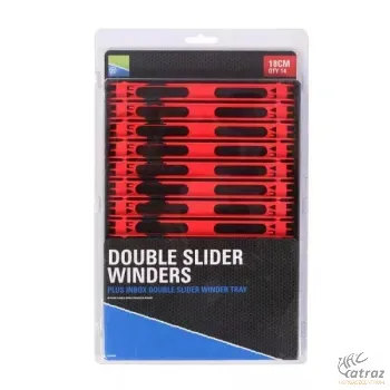 Preston Double Slider Winders 18 cm Red - Preston Innovations Piros Létra Szett