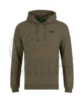 Korda Patch Hoodie - Dark Olive - Kapucnis pulóver