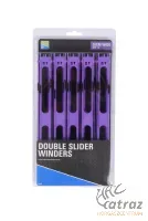 Preston Double Slider Winders 26 cm Purple - Preston Innovations Lila Létra Szett
