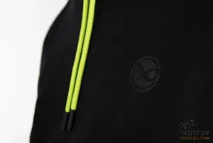 Matrix Hoody Black/Lime - Matrix Horgász Pulóver Black Edition