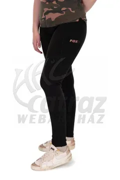 Fox Womens Black Lined Leggings – L – Fox Női Nadrág