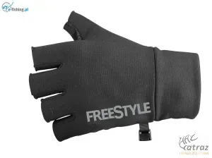 Spro Freestyle Fingerless Pergető Kesztyű Méret: L - Ujjatlan Horgász Kesztyű