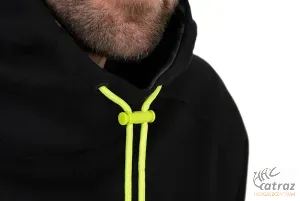 Matrix Hoody Black/Lime - Matrix Horgász Pulóver Black Edition