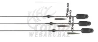 Fox Edges Naturals Heli-Clip Rigs 40lb Submerge - Fox Süllyedő Végszerelék