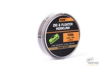 Zsinór Fox Zig&Floater Hooklink Trans Khaki 10lb 100m