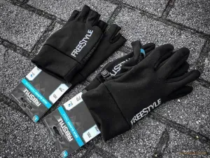 Spro Freestyle Fingerless Pergető Kesztyű Méret: L - Ujjatlan Horgász Kesztyű