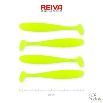 Reiva Flash Shad 10cm Citromsárga Műcsali 4 db/csomag - Reiva Gumihal