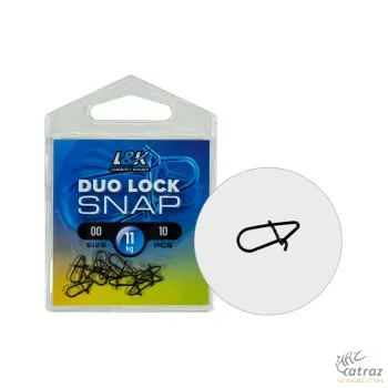 Kapocs L&K Duo Lock Snap Size:0 10db/cs 17kg