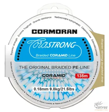 Zsinór Cormoran Corastrong Zöld 135m 0.12mm New 18