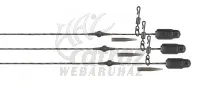 Fox Edges Naturals Heli-Clip Rigs 50lb Copper Core - Fox Végszerelék
