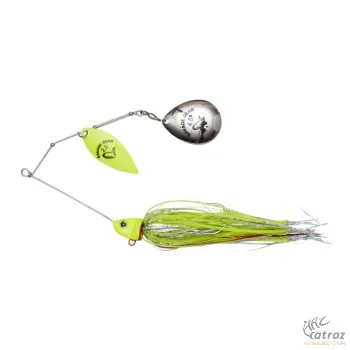 Savage Gear Da'Bush Spinnerbait 21 gramm - Yellow Silver Holo Flame