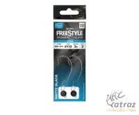 Spro FreeStyle Kész Offset Szerelék UV színben - Bottom Jigs UV Glow 3 gramm #1/0