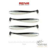 Reiva Flash Shad 10cm Fekete-Szürke Műcsali 4 db/csomag - Reiva Gumihal