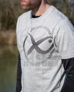 Matrix Large Mesh Logo T-Shirt Grey – 3XL – Horgász Póló