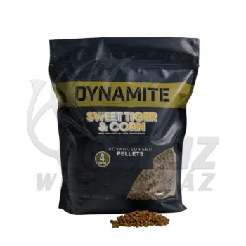 Dynamite Baits Sweet Tiger & Corn Pellet 4mm 900g