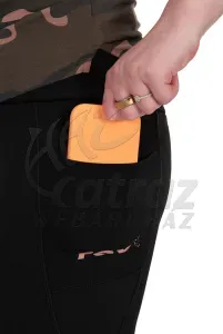 Fox Womens Black Lined Leggings – XL – Fox Női Nadrág