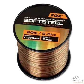 Zsinór Fox Soft Steel Camo Carp Line 20lb 0,370mm