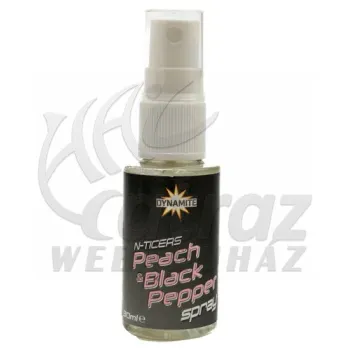 Dynamite Baits N-Ticers Peach & Black Pepper Spray 30ml – Aroma Spray