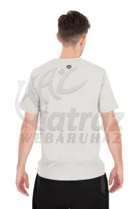 Matrix Large Mesh Logo T-Shirt Grey – M – Horgász Póló