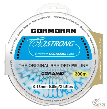 Zsinór Cormoran Corastrong Zöld 300m 0.28mm New 18