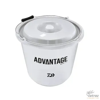 Daiwa Vödör Tetővel Fehér - Daiwa Advantage Baits Vödör 18 Liter