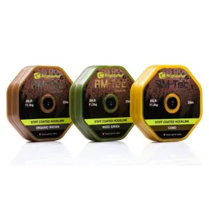 Ridgemonkey Bevonatos Fonott Előkezsinór - RM-Tec Stiff Coated Hooklink 20m 35LB Brown