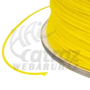 Black Cat Hard Core Line 400m 0.55mm Yellow - Harcsázó fonott zsinór