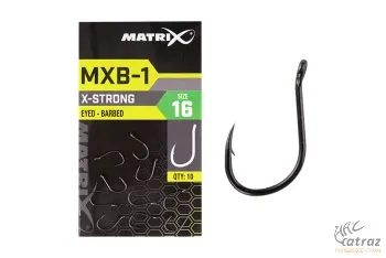 Matrix Horog MXB-1 Méret:12 Barbed - Szakállas Feeder Horog GHK155