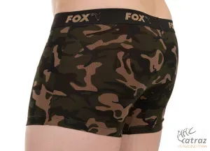 Fox Camo Boxers 3 db/csomag Méret: M - Fox Camo Boxer Alsónadrág