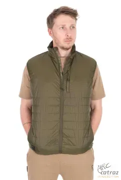 Fox Olive Quilted 100 Gilet - Fox Horgász Mellény
