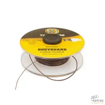 SBS Tackle Bodyguard Coated Hooklink 15lb-Brown